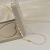 Autumn and winter retro fashion pearl long necklace, women's natural pearl elegant and exquisite sweater chain, elegant and versatile necklace Application Scenario
